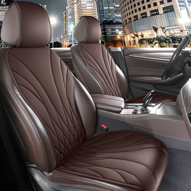 Leather Car Seat Cover - 1pc PU Leather Car Seat Covers