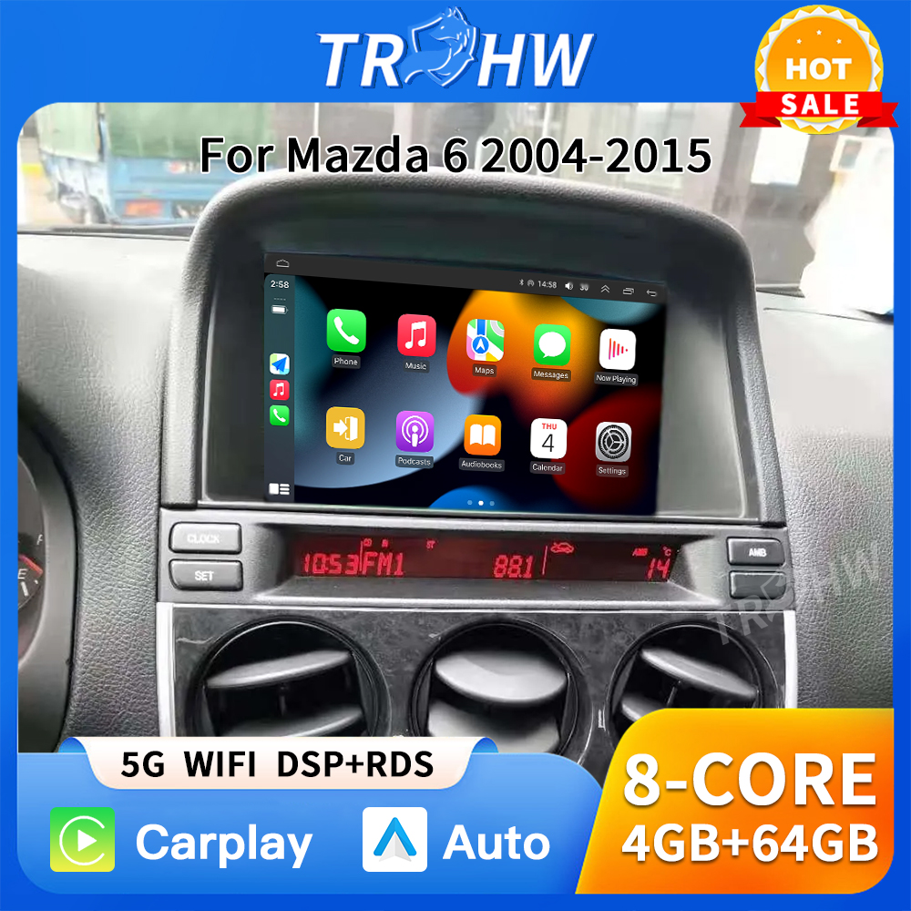 Car Accessories In India - Car Radio for Mazda 6 2004-2015