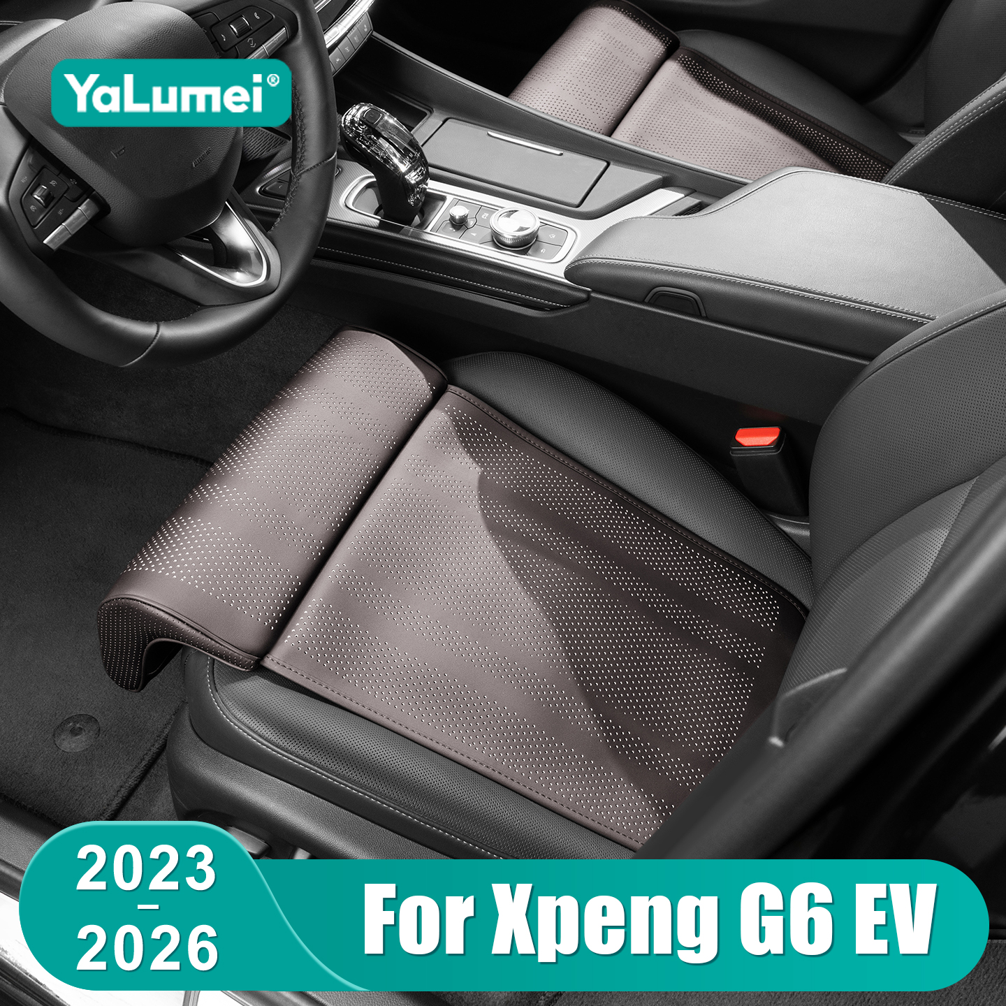 Leather Car Seat Cover - For Xpeng G6 EV 2023 2024