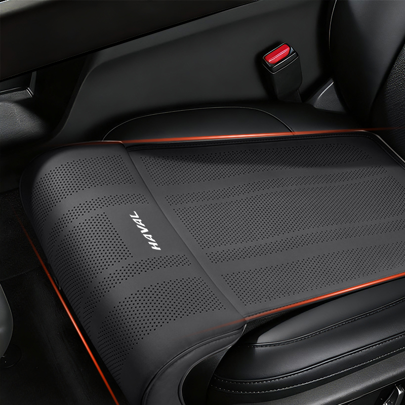Leather Car Seat Cover - Car Seat Cushion Leg support For
