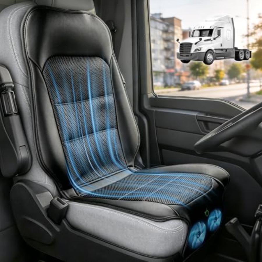 Cooling car seat cover for tru - مراجعة Leather Car Seat Cover وسعره