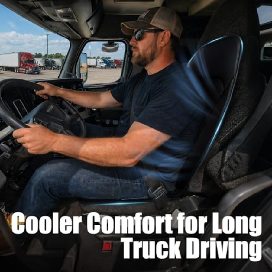 Cooling car seat cover for tru - مراجعة Leather Car Seat Cover وسعره