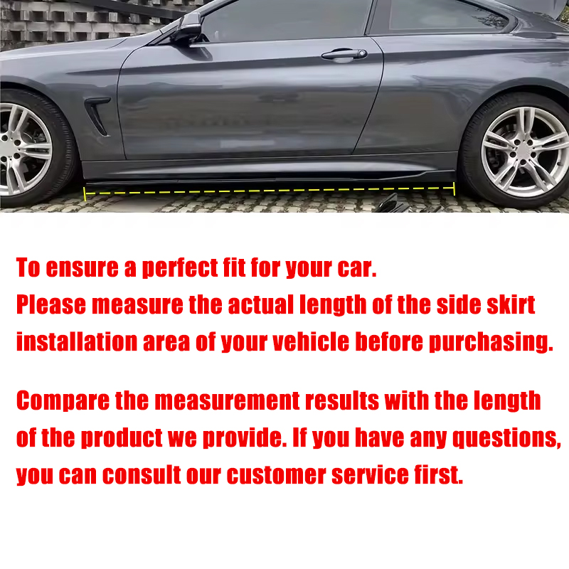 2.18m Sectional Side Skirt Ext - مراجعة Car Accessories Xiaomi وسعره