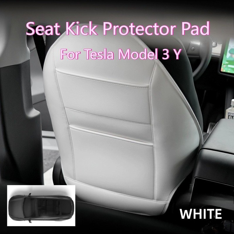 Seat Kick Protector Pad for Te - مراجعة Leather Car Seat Cover وسعره