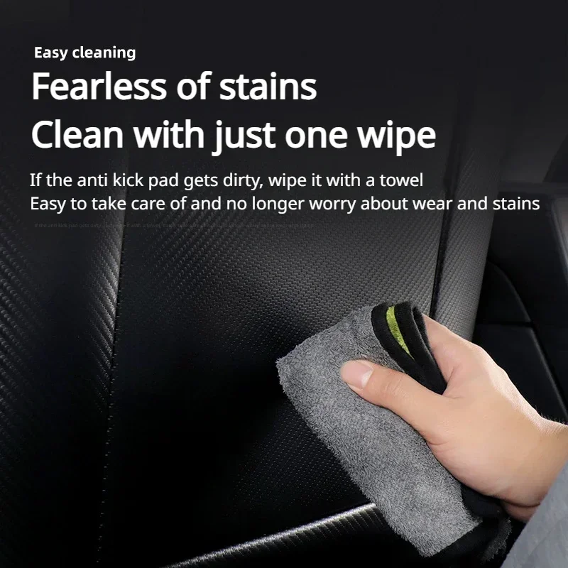 Seat Kick Protector Pad for Te - مراجعة Leather Car Seat Cover وسعره