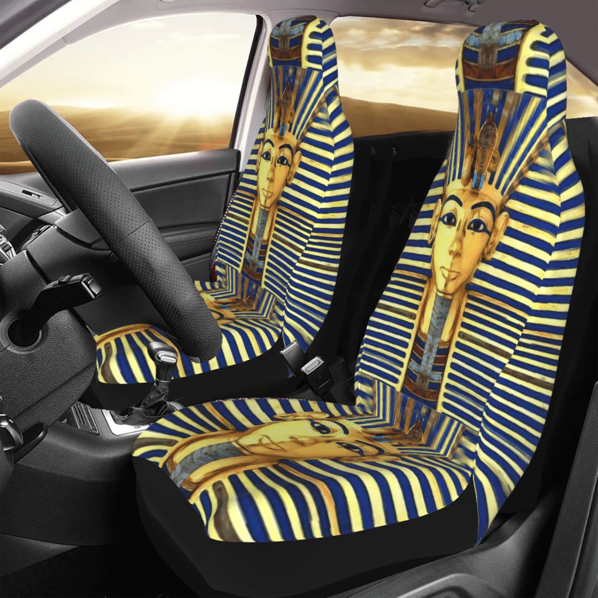 Pharaoh King Tut Gold Lapis Un - مراجعة Car Accessories Egypt وسعره