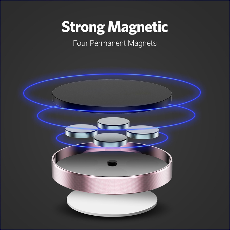 360 Degrees Magnetic Car Phone - مراجعة Car Accessories Xiaomi وسعره