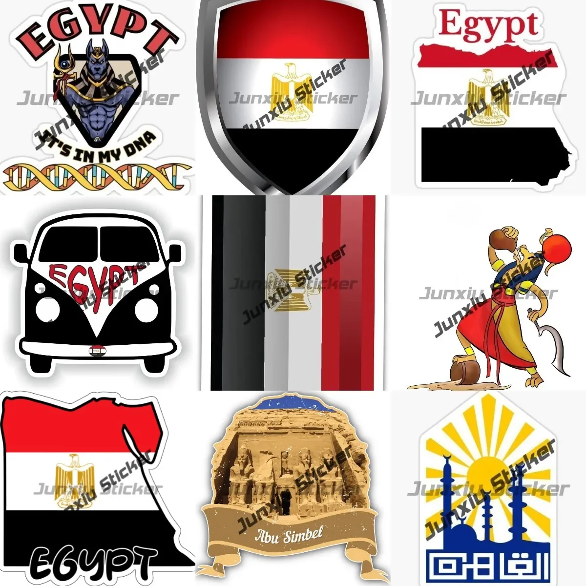 Cairo Egypt Emblem Sticker Egy - مراجعة Car Accessories Egypt وسعره