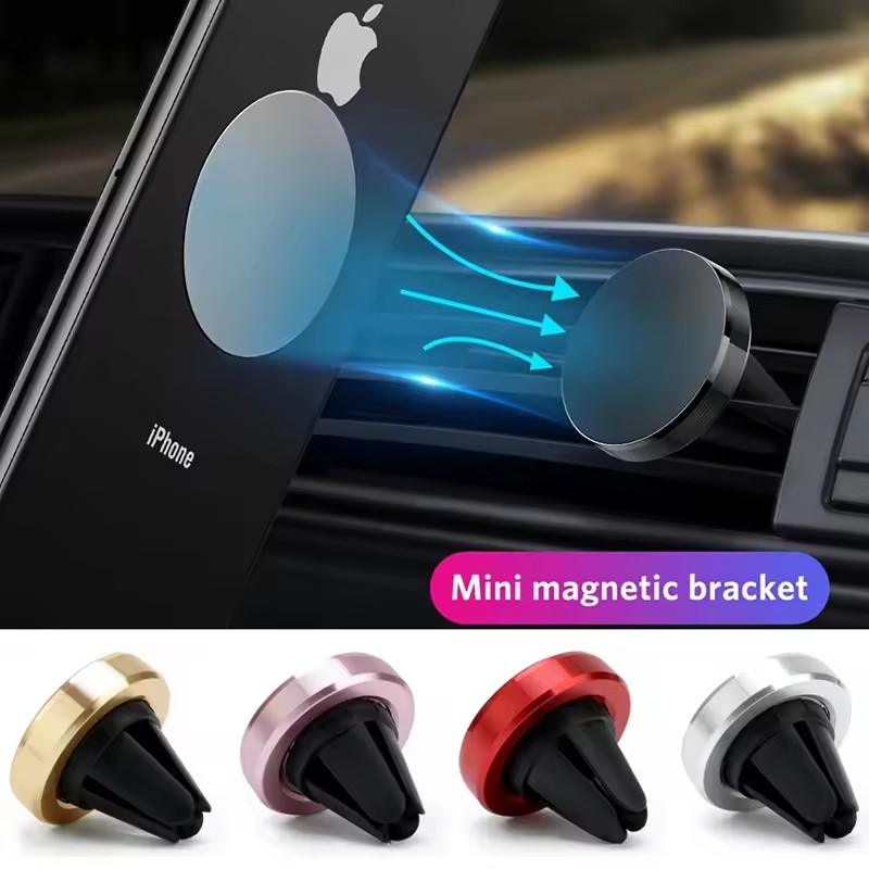 Magnetic Car Phone Holder Moun - مراجعة Car Accessories Xiaomi وسعره