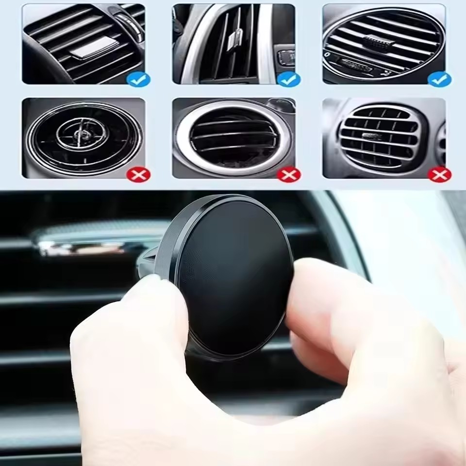 Magnetic Car Phone Holder Moun - مراجعة Car Accessories Xiaomi وسعره