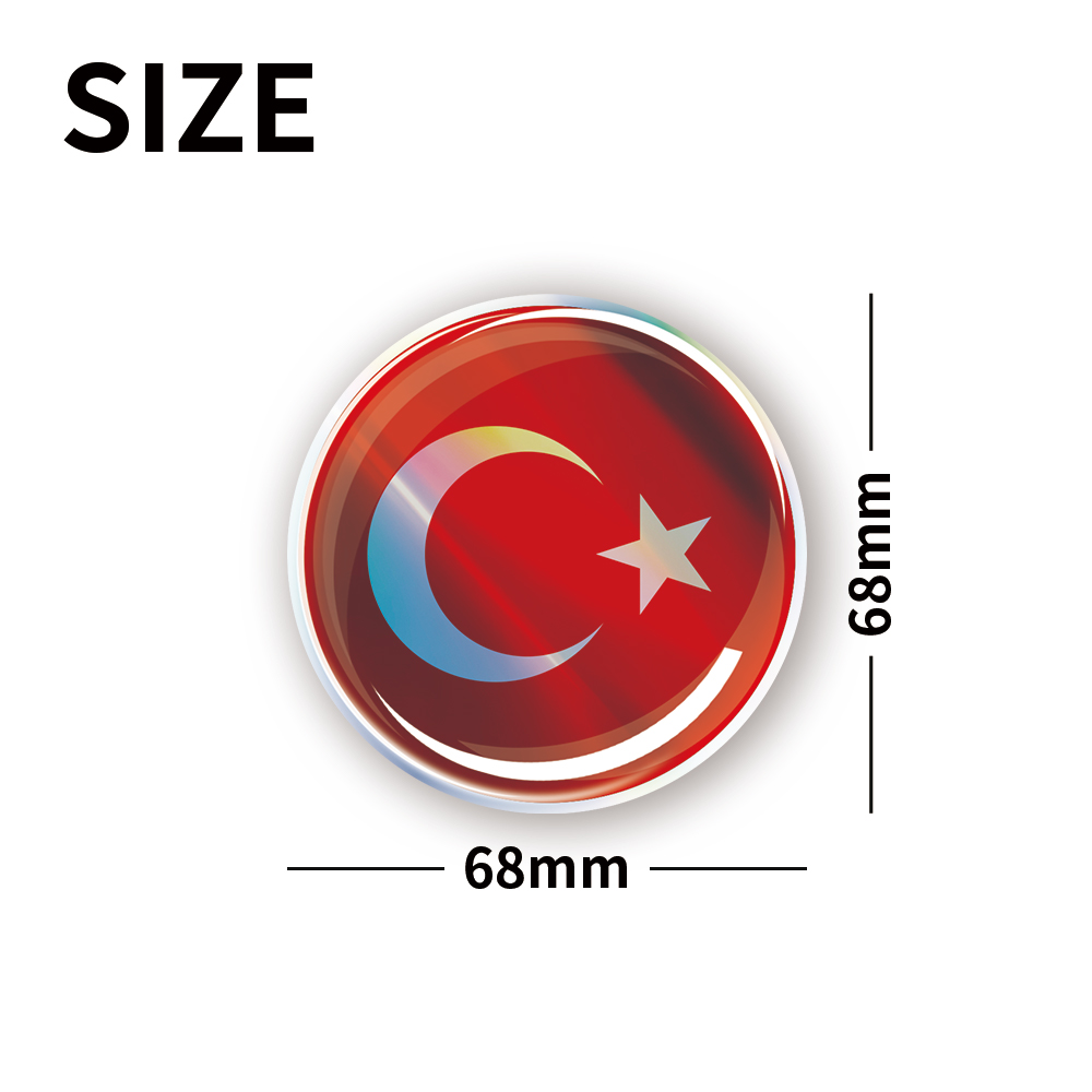 Türkiye Flag Uganda Ukraine Si - مراجعة Car Accessories Singapore وسعره