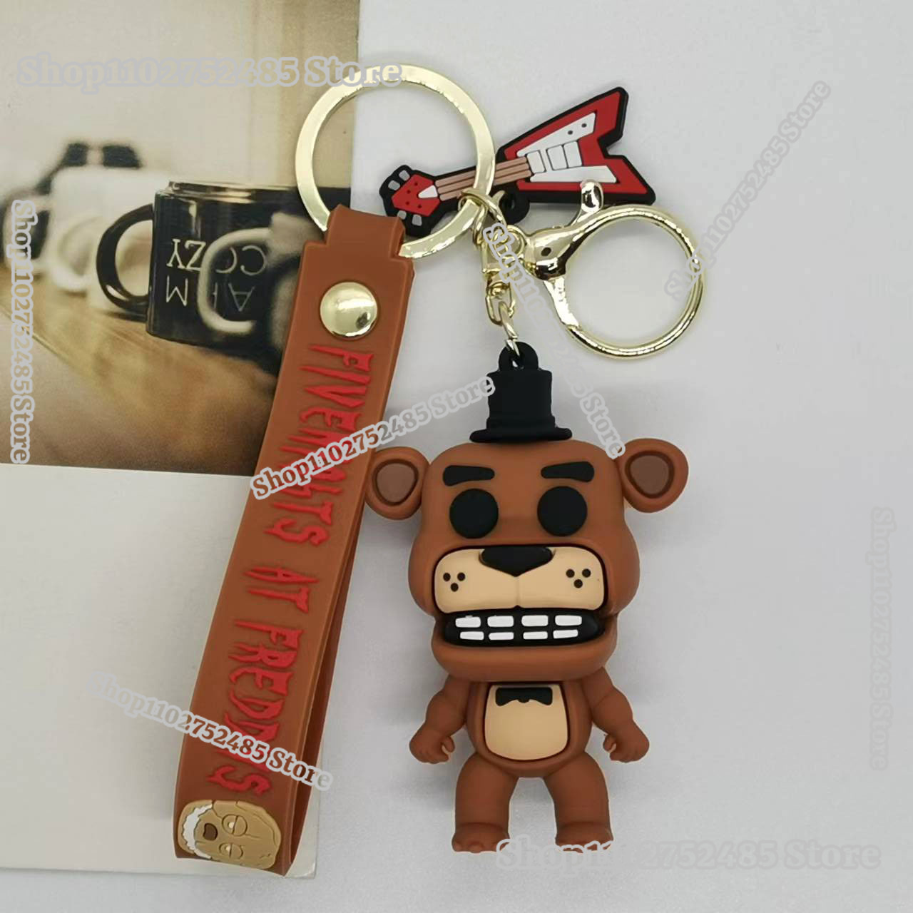 5pcs Cartoon Anime FNAF Figure - مراجعة Car Accessories Etsy وسعره