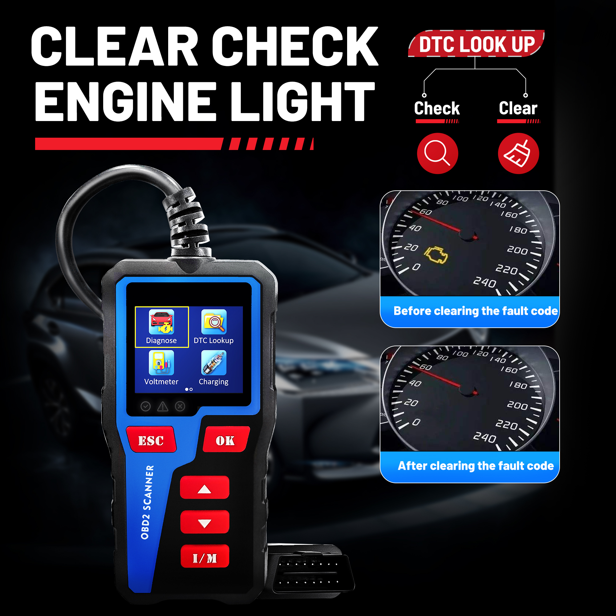 Forbell OBD2 Scanner with 2.36 - مراجعة Obd2 Scanner وسعره