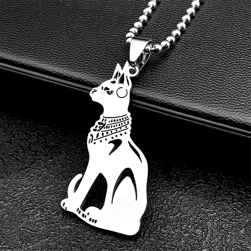 Stainless Steel Egypt Cat Bast - مراجعة Car Accessories Egypt وسعره