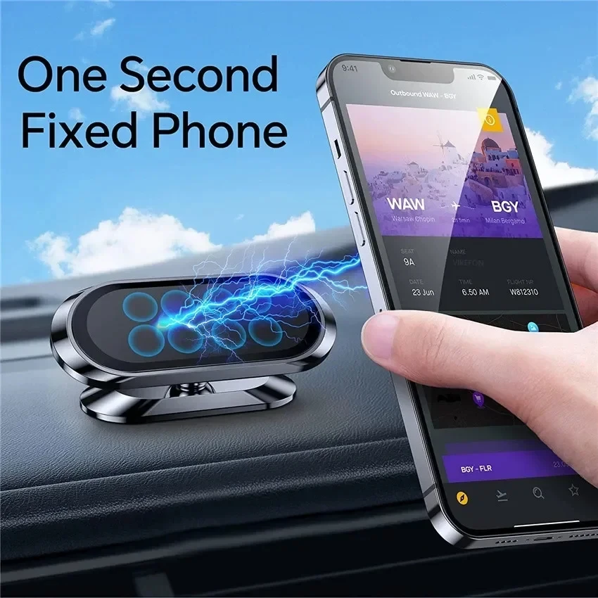 360° Magnetic Car Phone Holder - مراجعة Car Accessories Xiaomi وسعره