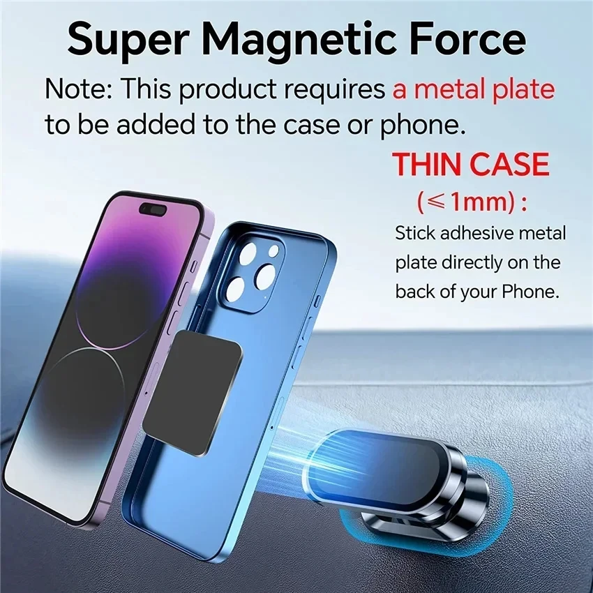 360° Magnetic Car Phone Holder - مراجعة Car Accessories Xiaomi وسعره