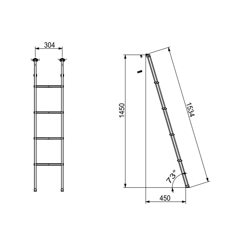 FORRV indoor ladder, step-by-s - مراجعة Car Accessories Bunnings وسعره