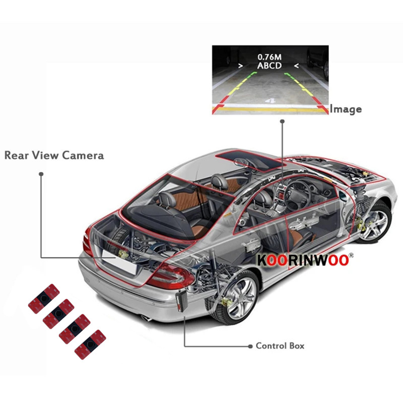 Car Parktronic Sensors Kit Rev - مراجعة Car Accessories In India وسعره