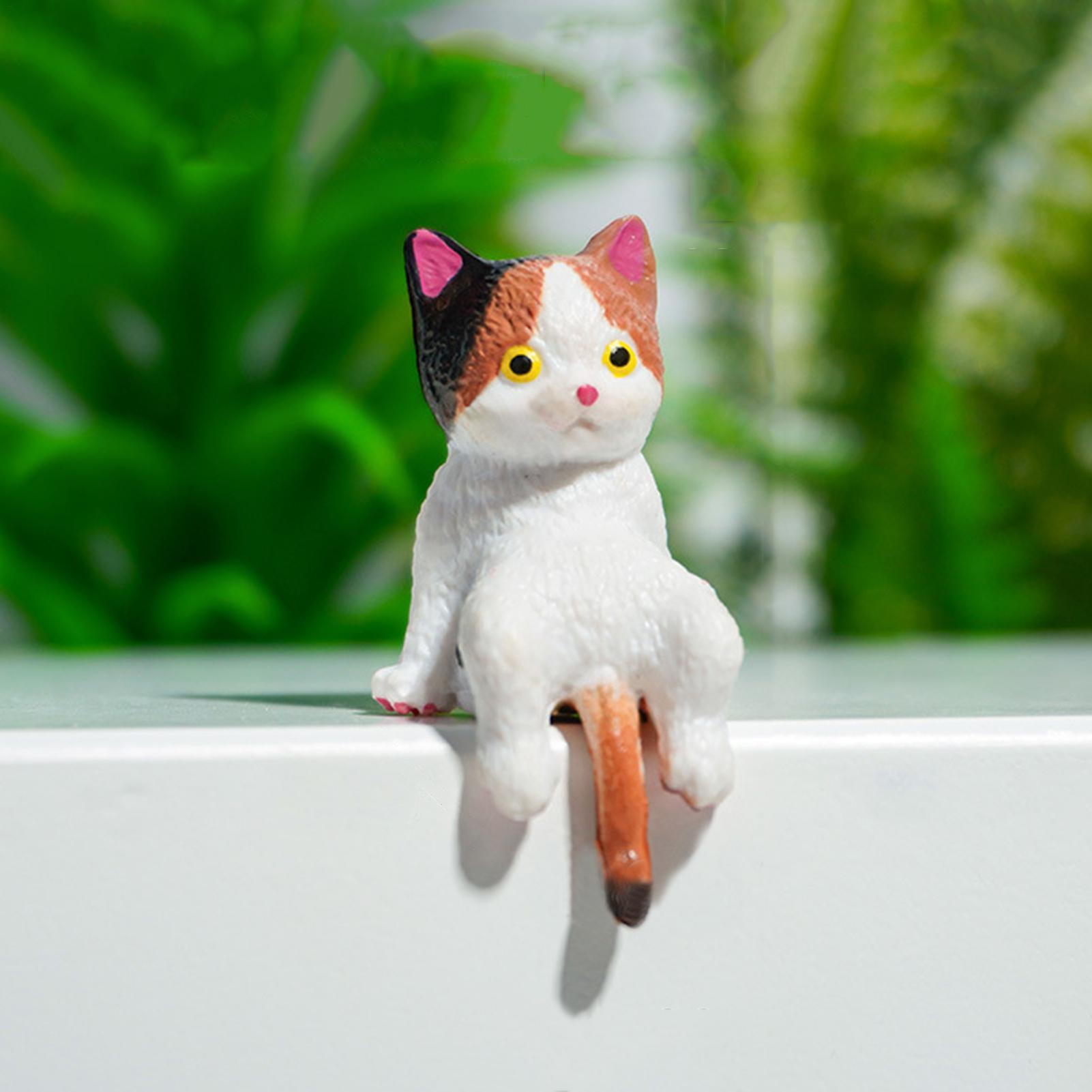 10pcs Cute Mini Cat Ornament C - مراجعة Car Accessories In India وسعره