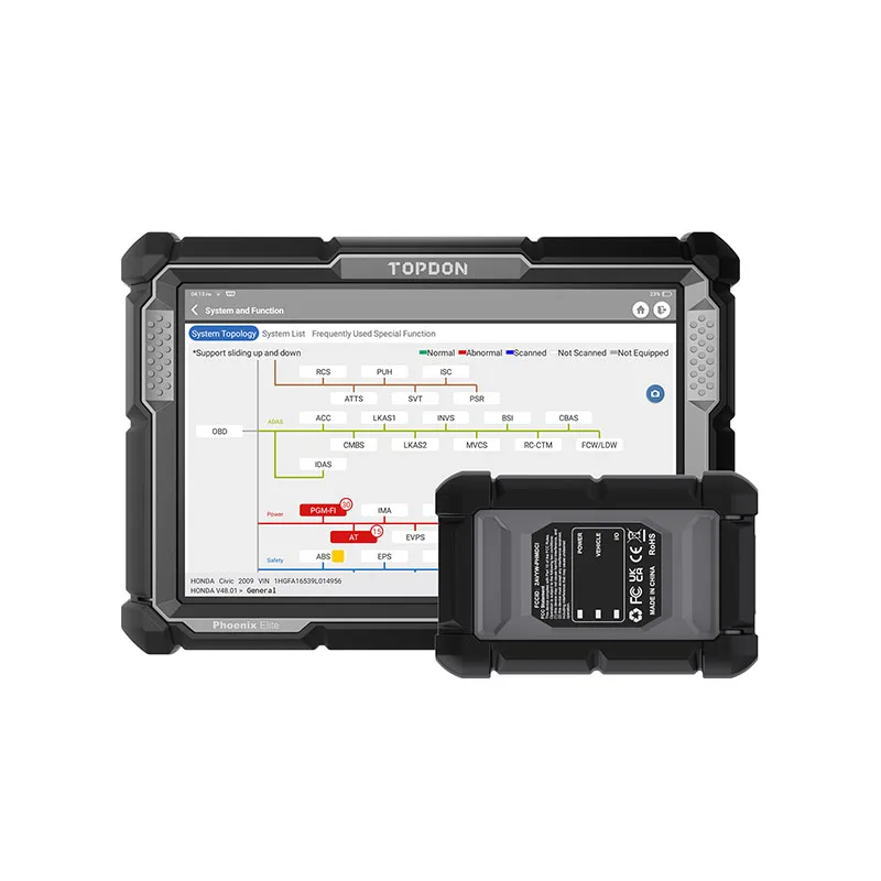 TOPDON PHOENIX ELITE Car Ecu U - مراجعة Obd2 Scanner وسعره