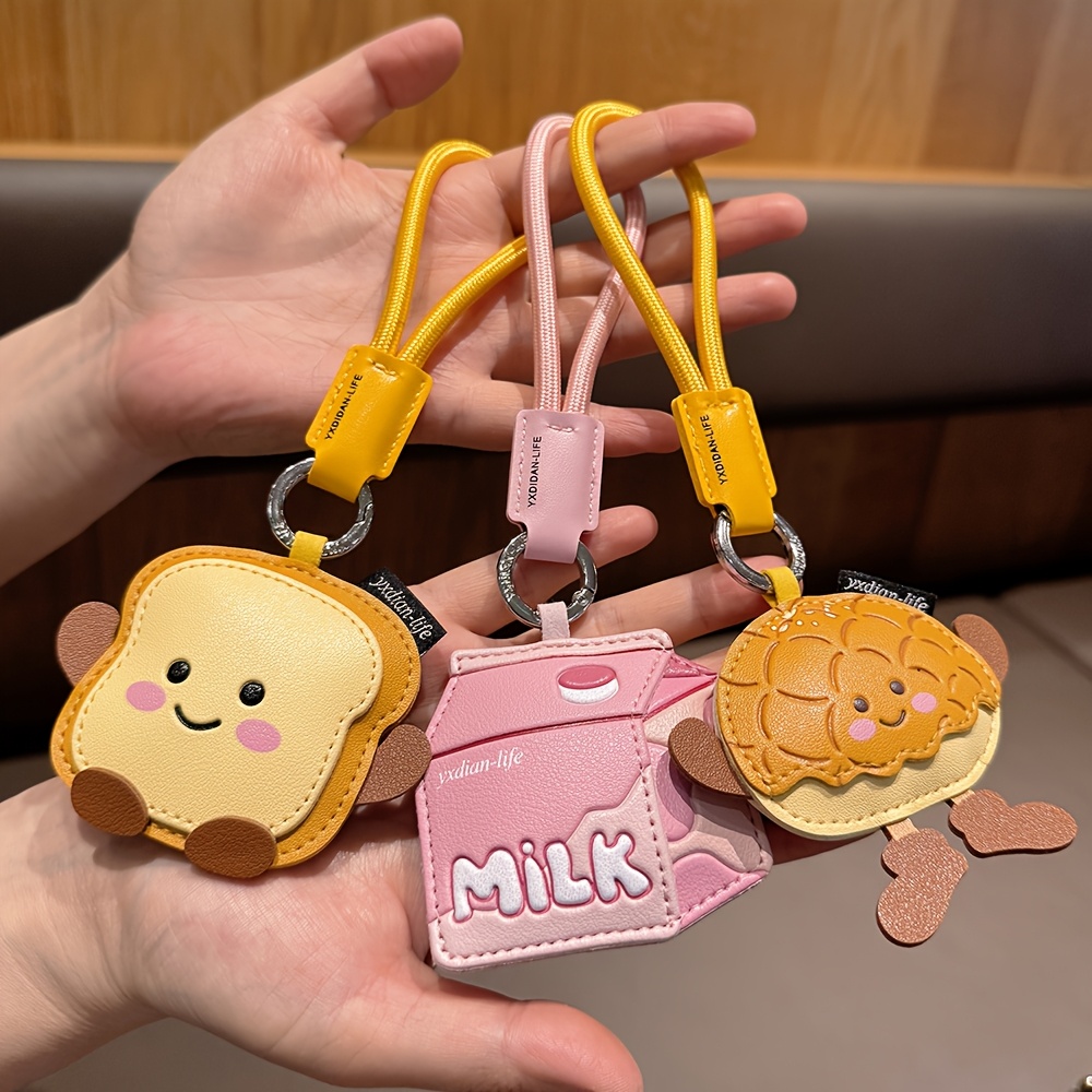 1 Cute PU leather keychain, to - مراجعة Car Accessories Bunnings وسعره