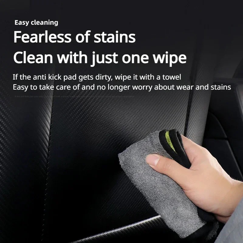 Seat Kick Pad for Tesla Model  - مراجعة Leather Car Seat Cover وسعره
