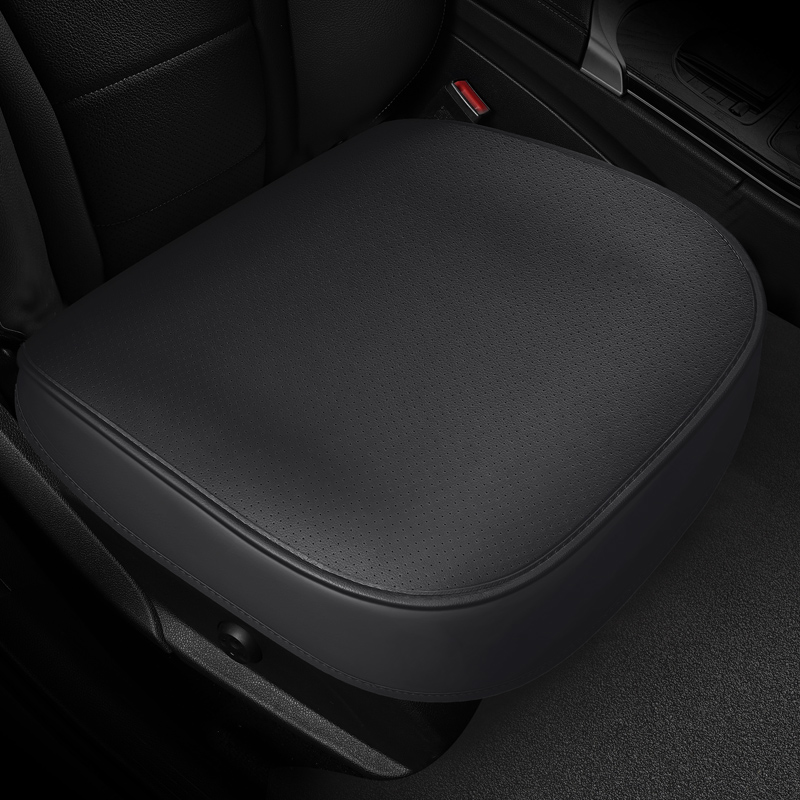 Perforated Leather  Car Seat C - مراجعة Leather Car Seat Cover وسعره