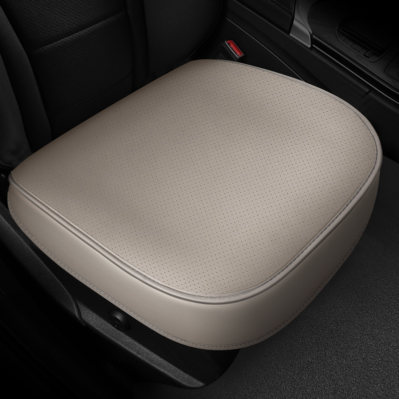 Perforated Leather  Car Seat C - مراجعة Leather Car Seat Cover وسعره