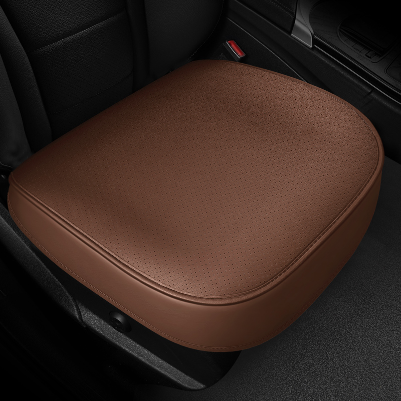Perforated Leather  Car Seat C - مراجعة Leather Car Seat Cover وسعره