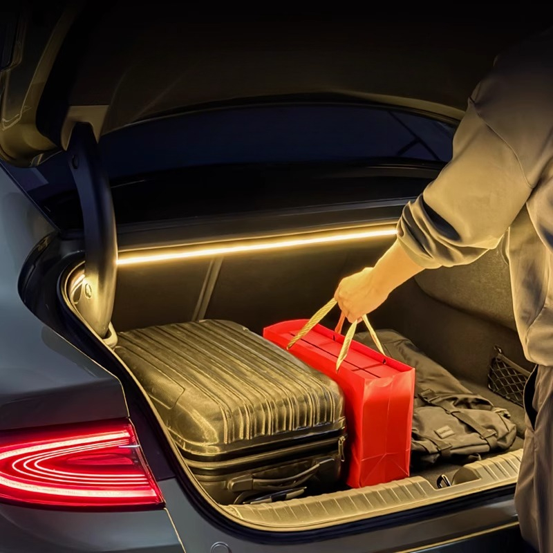 For Xiaomi SU7 Trunk Light Amb - مراجعة Car Accessories Xiaomi وسعره