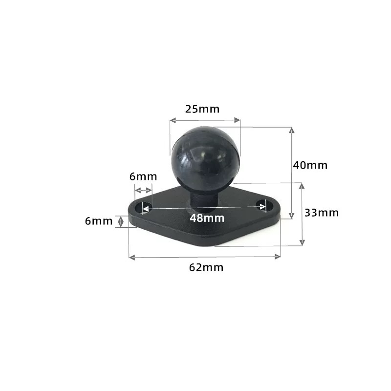 1 Inch Ball Head Motorcycle Ba - مراجعة Car Accessories Xiaomi وسعره
