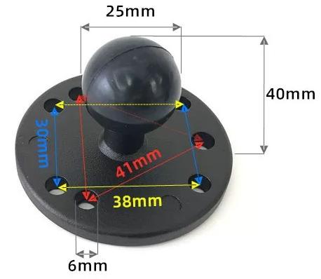 1 Inch Ball Head Motorcycle Ba - مراجعة Car Accessories Xiaomi وسعره