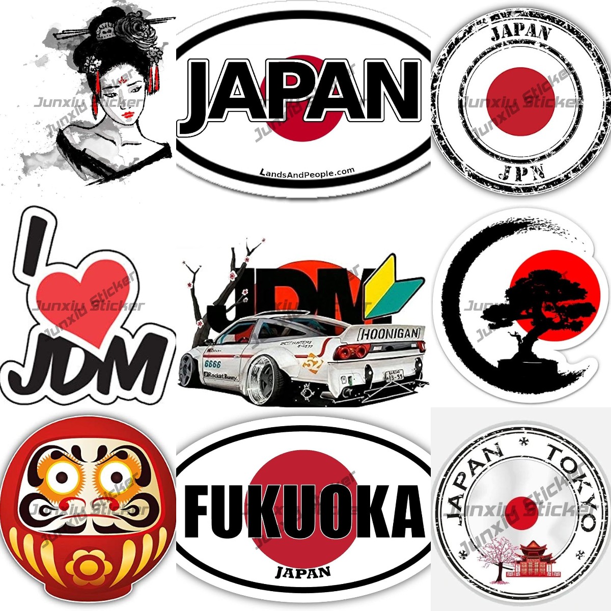 Japan Culture Stamp Round Stic - مراجعة Car Accessories In Tokyo وسعره