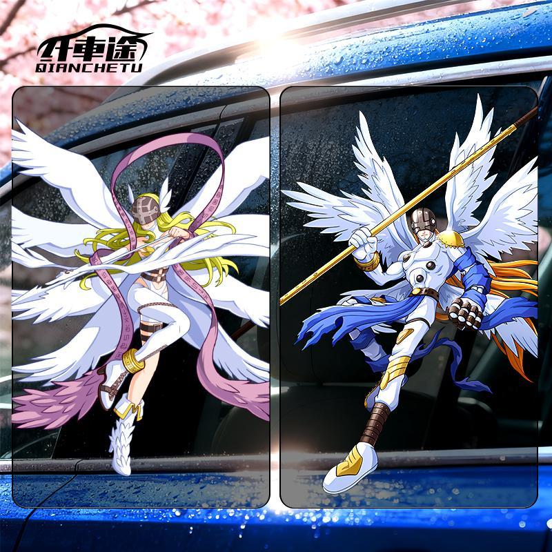 Digimon Car Sticker Cute Fashi - مراجعة Car Accessories Japan وسعره