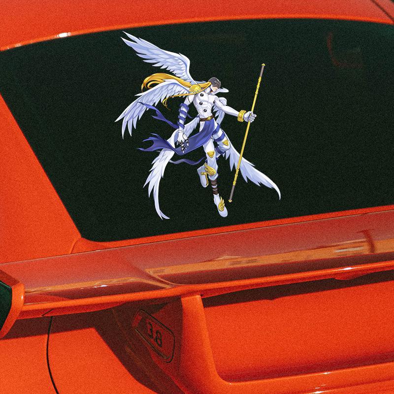 Digimon Car Sticker Cute Fashi - مراجعة Car Accessories Japan وسعره