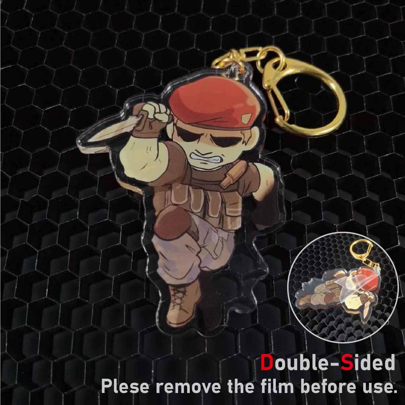 Resident Evil Keychain，Leon，Ad - مراجعة Car Accessories Etsy وسعره