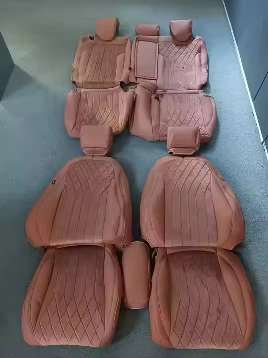Factory Luxury Full Set Leathe - مراجعة Leather Car Seat Cover وسعره