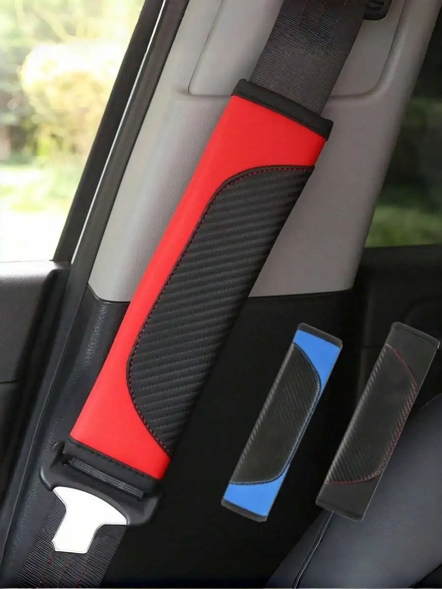 2pcs Universal Car Seat Belt S - مراجعة Leather Car Seat Cover وسعره