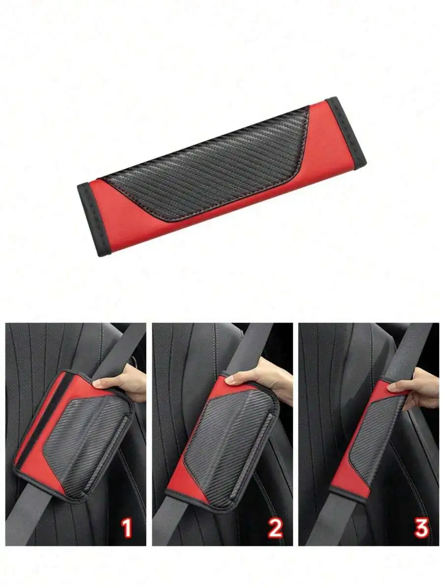 2pcs Universal Car Seat Belt S - مراجعة Leather Car Seat Cover وسعره