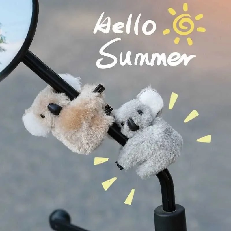 2PCS Cute Plush Koala Rearview - مراجعة Car Accessories Etsy وسعره