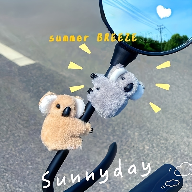 2PCS Cute Plush Koala Rearview - مراجعة Car Accessories Etsy وسعره