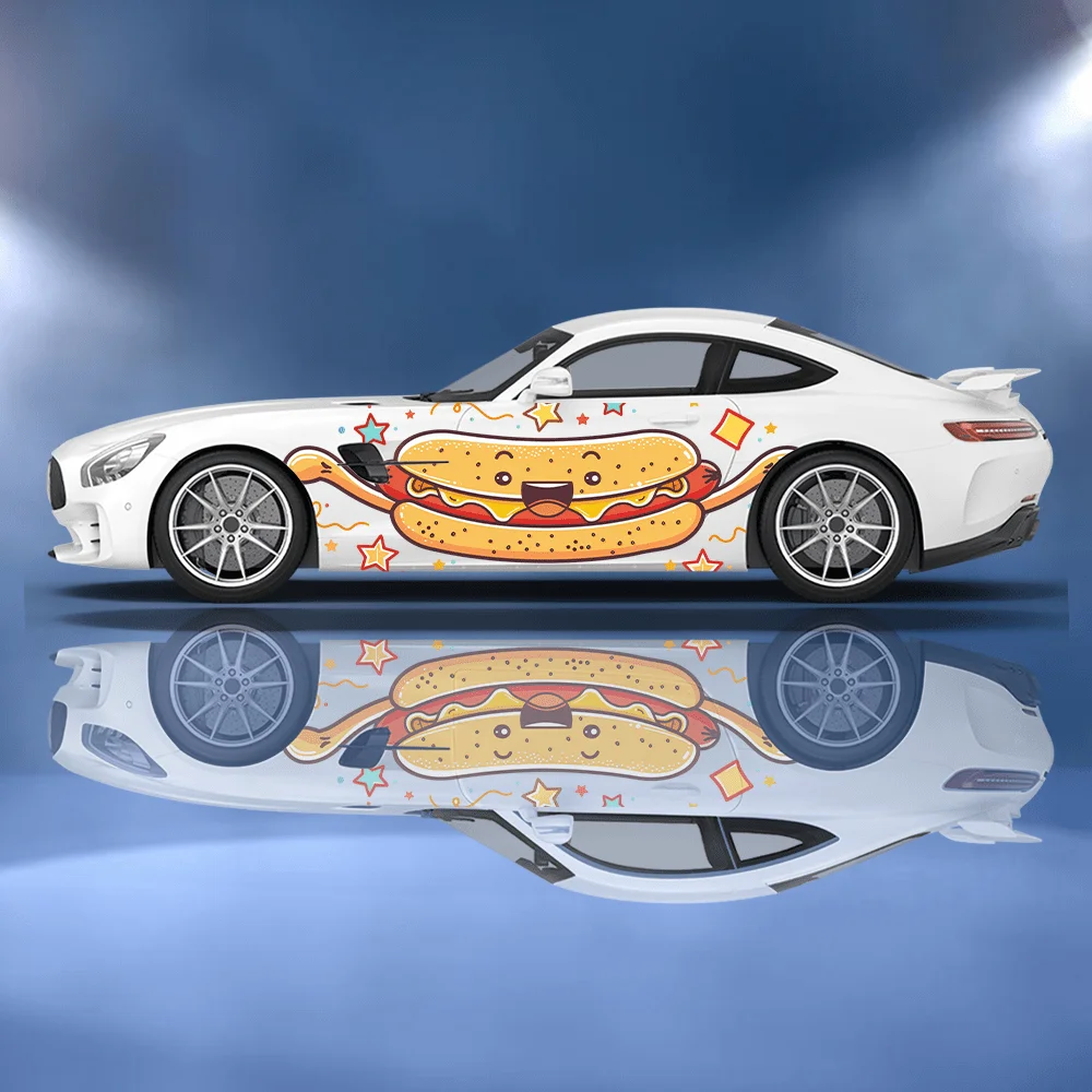 Funny Cartoon Hot Dog Bun Car  - مراجعة Car Accessories Bunnings وسعره
