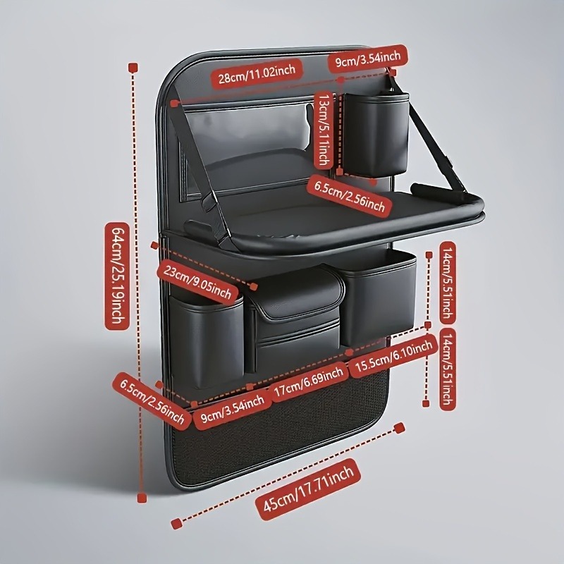 Cars Seats Back Organizer PU L - مراجعة Leather Car Seat Cover وسعره