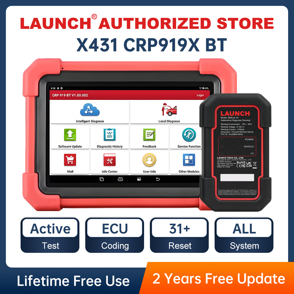 X431 CRP919X LAUNCH BT Car Dia - مراجعة Obd2 Scanner وسعره