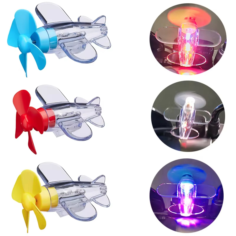Wind Powered LED Airplane Orna - مراجعة Car Accessories Etsy وسعره