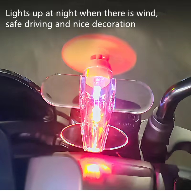 Wind Powered LED Airplane Orna - مراجعة Car Accessories Etsy وسعره