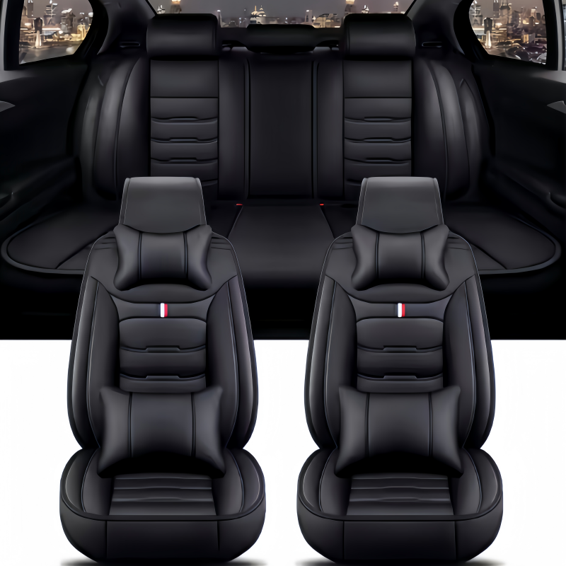Seat Covers Pu Leather Car Sea - مراجعة Leather Car Seat Cover وسعره