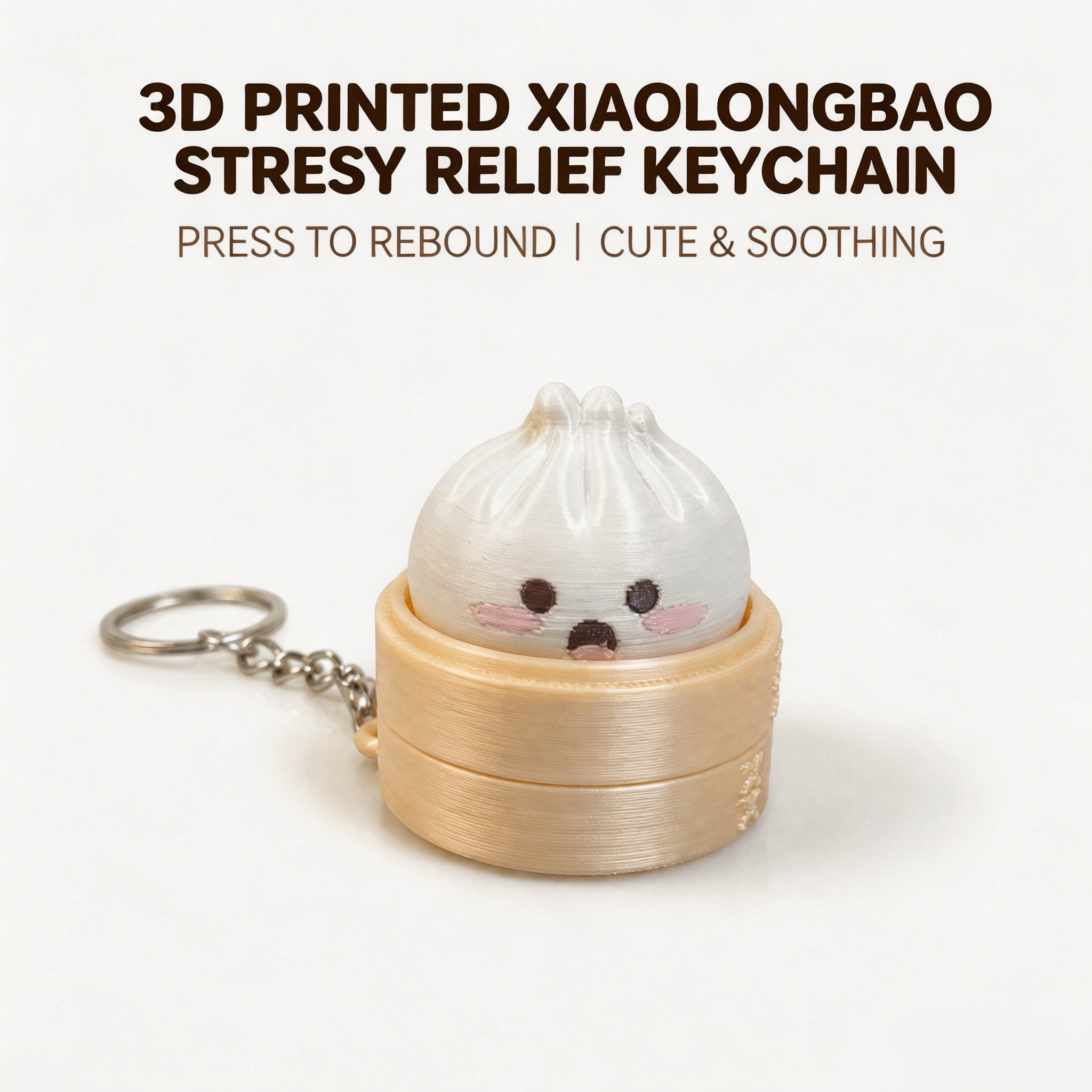 3D Printed Xiaolongbao Keychai - مراجعة Car Accessories Bunnings وسعره