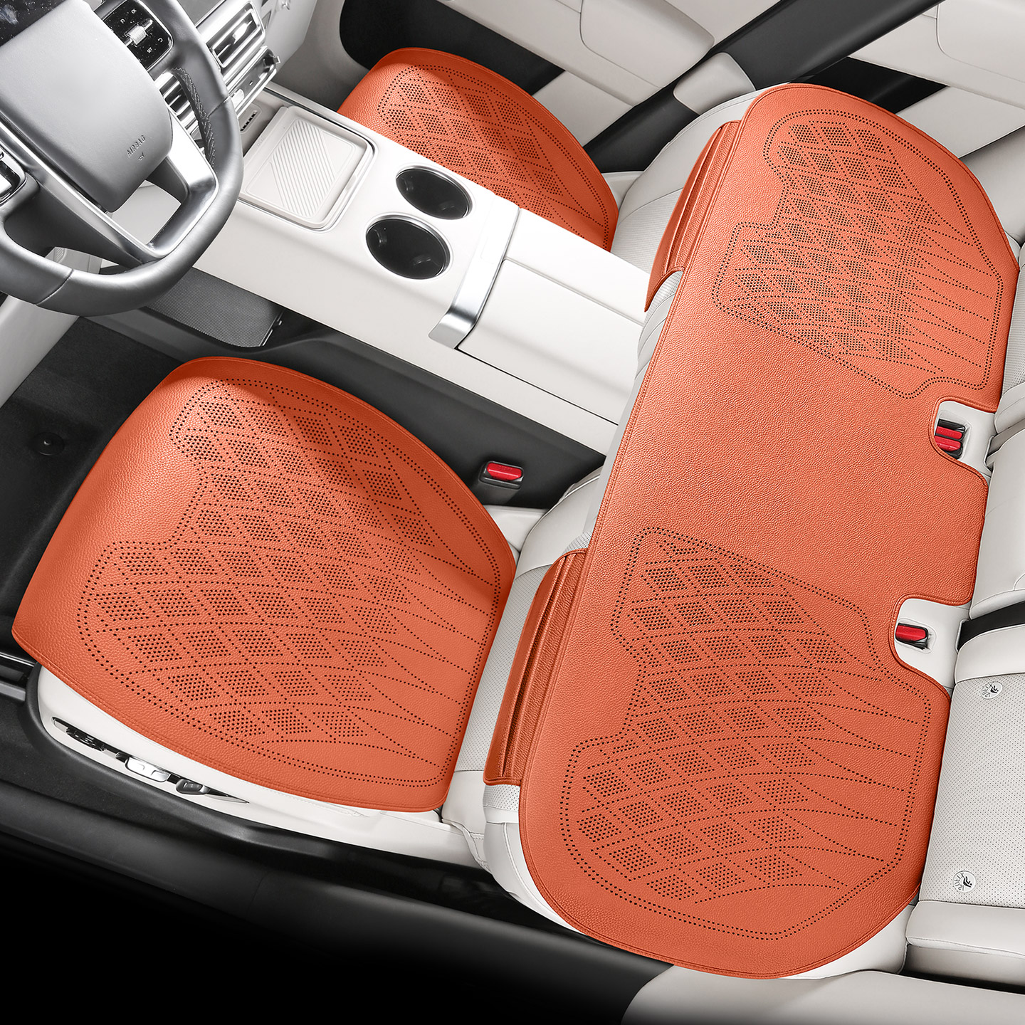 Premium Nappa Leather Car Seat - مراجعة Leather Car Seat Cover وسعره
