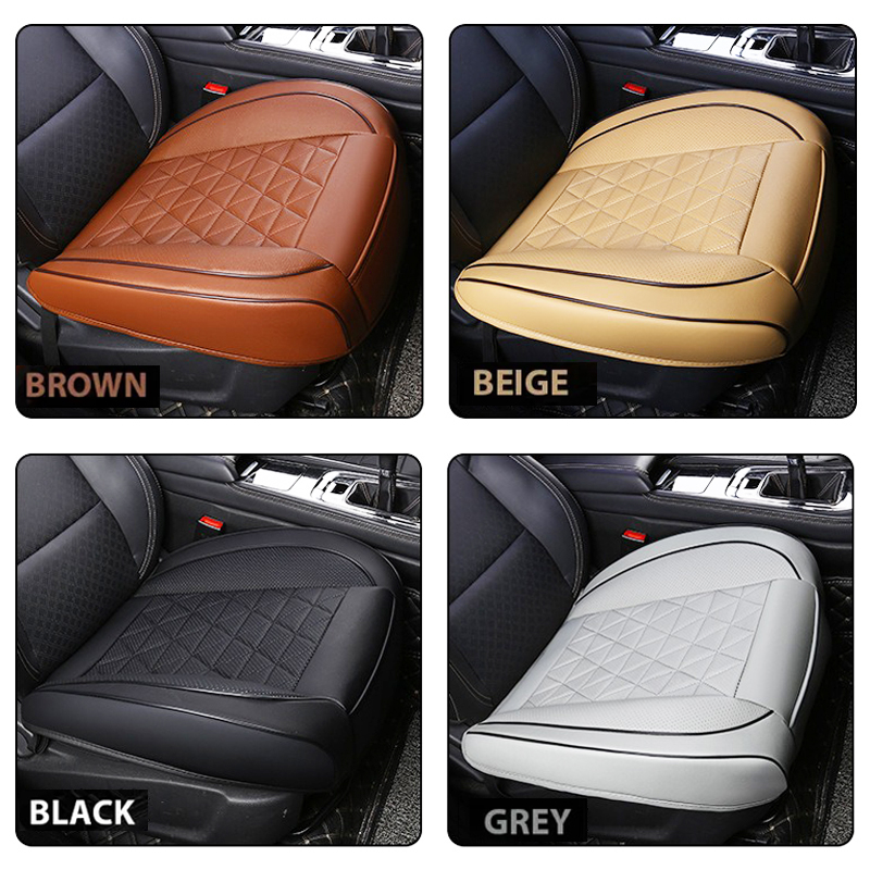 New Front Car Seat Cover PU Le - مراجعة Leather Car Seat Cover وسعره